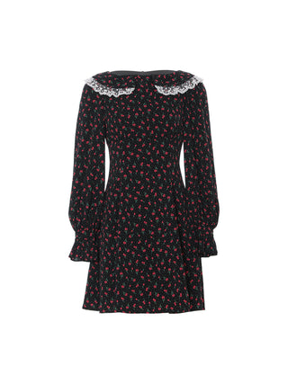 Fall-ready Sincethen Ruby Collar Mini Dress with elegant collar detail