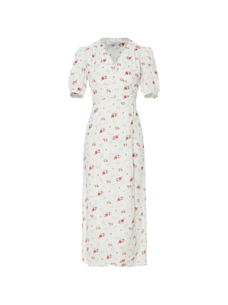 Vera rose wrap dress