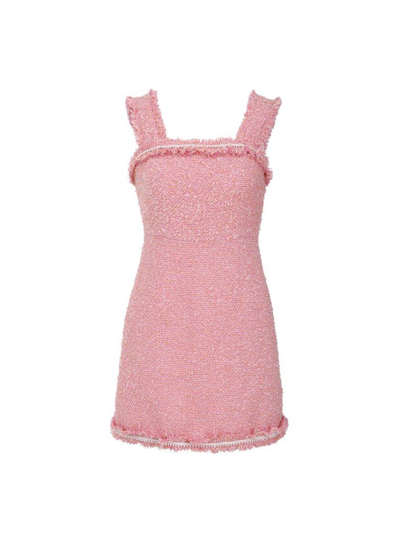 Rose tweed mini dress – SINCETHEN