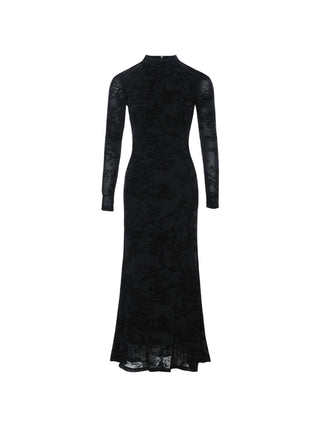 Mood Lace Long Dress - Alluring and Elegant Designer Gown by Sincethen