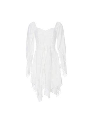 Snow heartneck mini dress