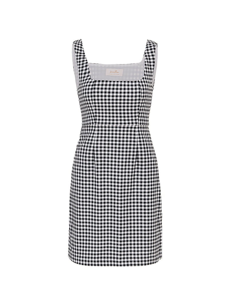 Gingham check mini dress – SINCETHEN