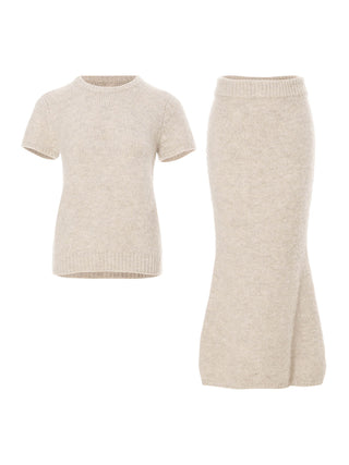 Snug Knit Set featuring a soft knit texture and relaxed silhouette – Sincethen