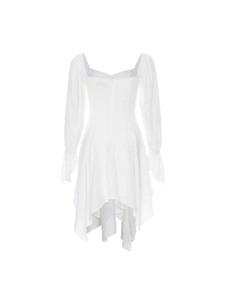 Snow heartneck mini dress