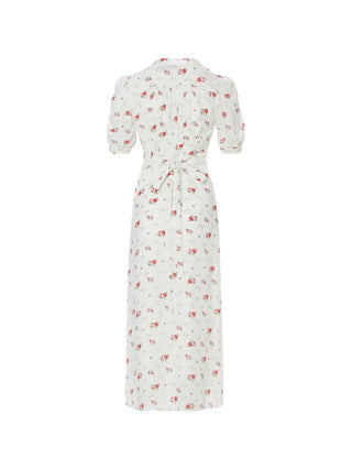 Vera rose wrap dress