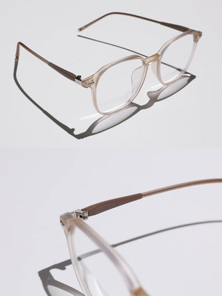 Forte slim line glasses Beige