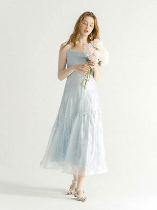 Bluebell silky long dress