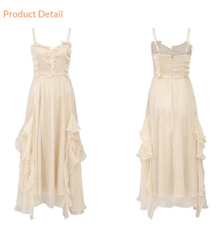 Evely ruffle sleeveless dress