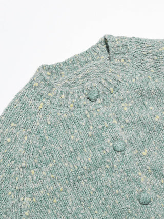 Lemon mint knit cardigan