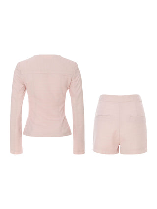 Pastel Pink Pants Set